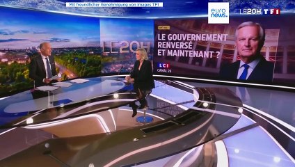 Regierungskrise in Frankreich: Ministerpräsident Michel Barnier reicht Rücktritt ein