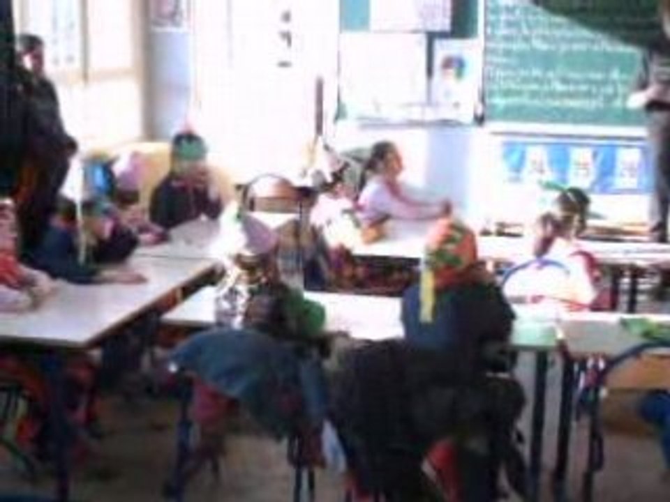 oissel préparation  juste avant de partir aux carnaval