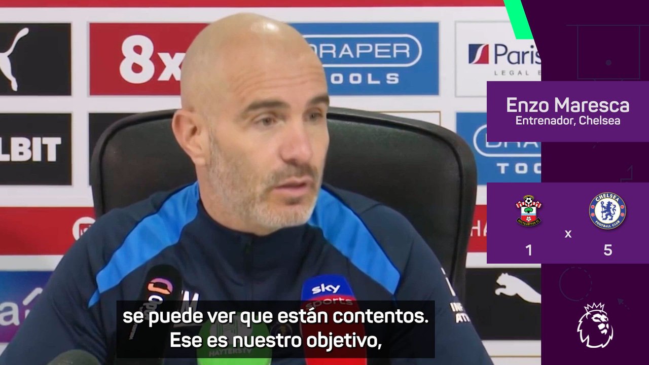 Maresca: "Los aficionados pueden ver que el Chelsea ha vuelto"