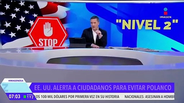 Estados Unidos alerta a sus ciudadanos tras asesinato en Polanco, CDMX