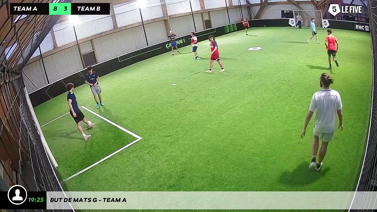 But de Mats G - Team A
