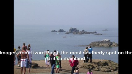 Images from Lizard Point, the most southerly spot on the British mainland