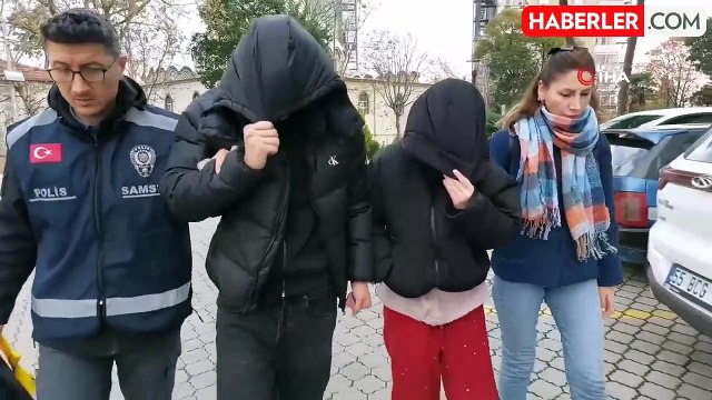 Samsun'da Mağazadan Giyim Eşyası Çalan 2 Kişi Gözaltına Alındı