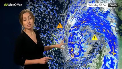 Weekend weather 05/12/2024 – Storm Darragh brings a windy weekend