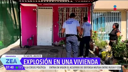 Explosión por acumulación de gas deja dos adultos mayores heridos en El Salto