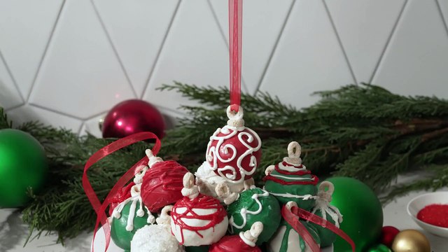 Our Cake Ball Ornaments Are Worthy Of Decorating Any Christmas Tree