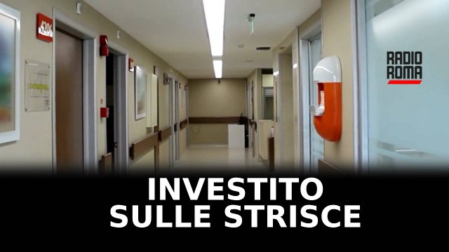 A Tiburtina 19enne investito sulle strisce, gravissimo