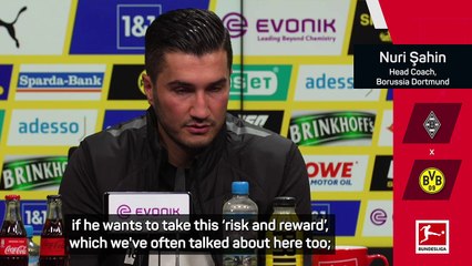 Sahin hails the development of English star Gittens at Dortmund