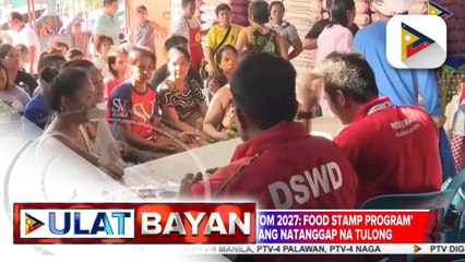 Mga benepisyaryo ng ‘Walang Gutom 2027: Food Stamp Program’ sa Tondo, Maynila, ikinatuwa ang natanggap na tulong