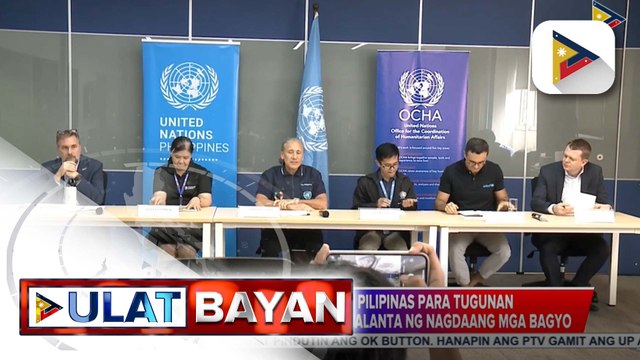 UN, tuloy ang suporta sa Pilipinas para tugunan ang pangangailangan ng mga nasalanta ng nagdaang mga bagyo