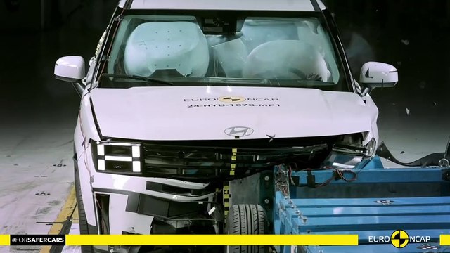 Le grand SUV Hyundai Santa Fe obtient quatre étoiles sur cinq possibles aux crash-tests Euro NCAP 2024