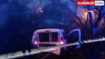 Ankara'da Freni Patlayan Sondaj Aracı Eve Girdi: 1 Yaralı