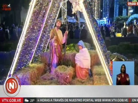 Aragua | Más de 5 mil personas asistieron al encendido de luces de Navidad en el mcpio. Sucre