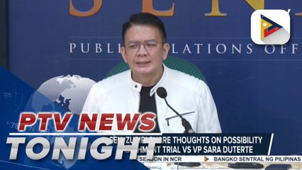 SP Escudero, Sen. Zubiri share thoughts on possibility of holding impeachment trial vs. VP Sara Duterte