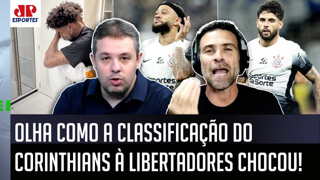 ISSO É MUITO LOUCO, cara! É MALUCO! O Corinthians... OLHA como VAGA pra Libertadores CHOCOU!
