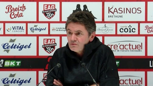 FC Martigues - EAG : le point presse de Sylvain Ripoll