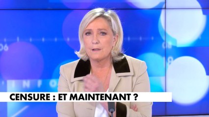 Marine Le Pen : «Pour trouver une majorité, il faut travailler et discuter»