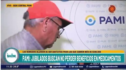 El llanto de un jubilado por los medicamentos que no puede comprar