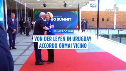 Von der Leyen in Uruguay: "Accordo Ue-Mercosur ormai vicino", mentre la Francia continua a opporsi