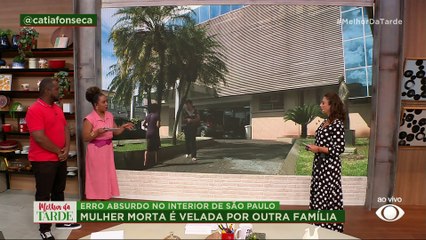 Erro em hospital no interior de São Paulo faz mulher morta ser velada por outra família | Melhor da Tarde