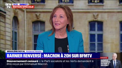 "Je suis une solution pour mon pays": Ségolène Royal se porte candidate pour Matignon