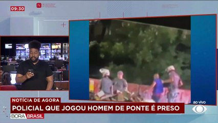 Policial que atirou jovem de ponte é preso em São Paulo