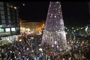 Soria, abarrotada para el encendido navideño
