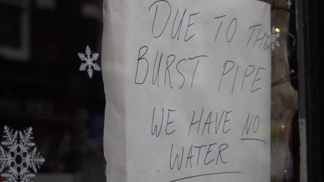 Leak forces Faversham businesses to close