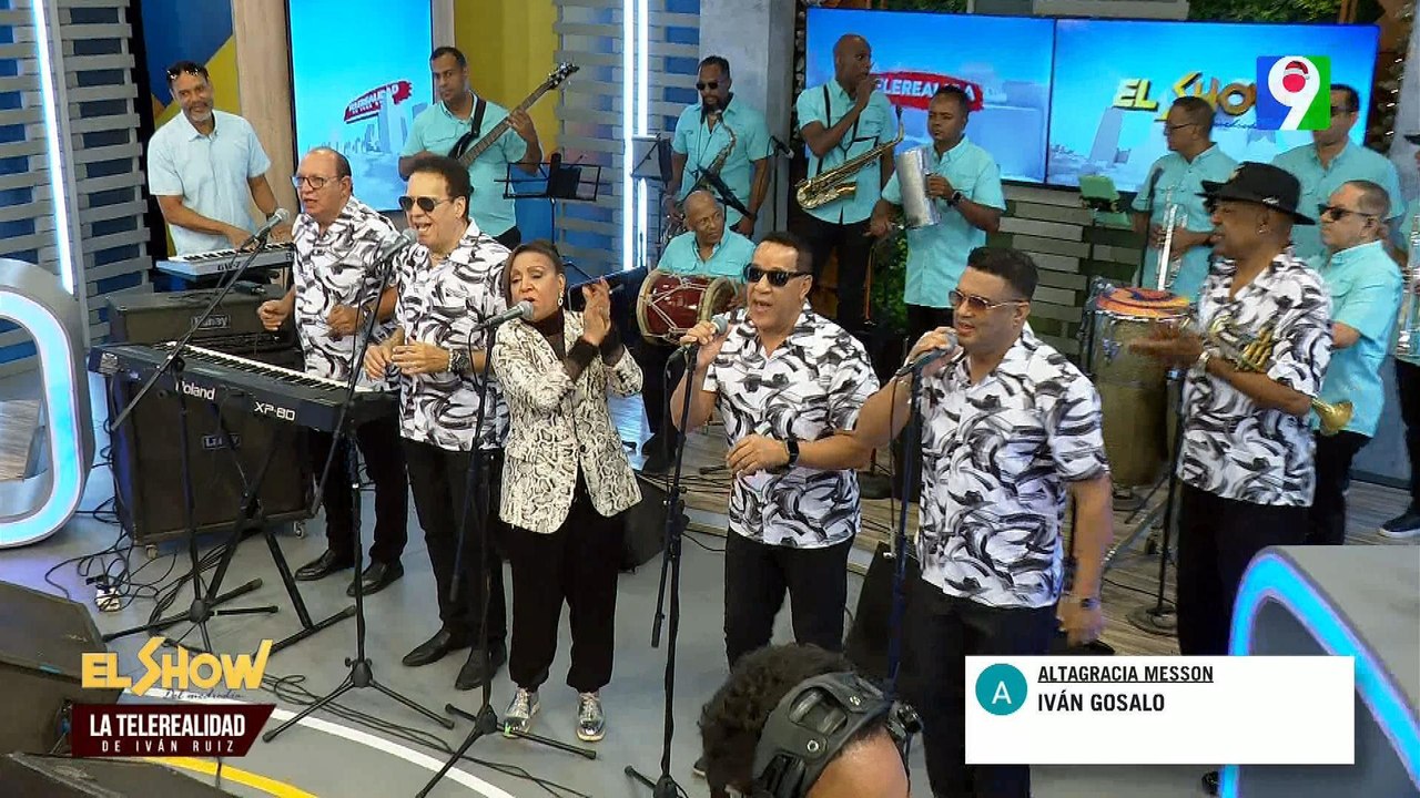 Conjunto Quisqueya y Milly Quezada en El Show del Mediodía