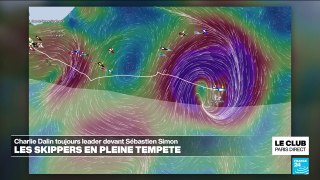 LE VENDEE GLOBE DANS LA TEMPETE
