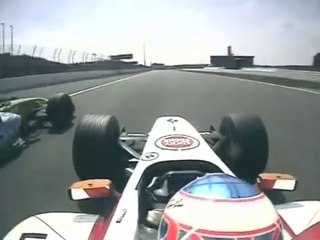 F1 – Jenson Button versus Fernando Alonso (onboard) – Germany 2004