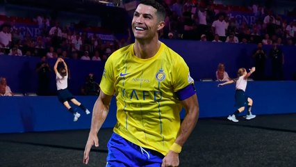 México: Una niña haciendo el 'SIU' de Cristiano Ronaldo en un torneo de pádel profesional