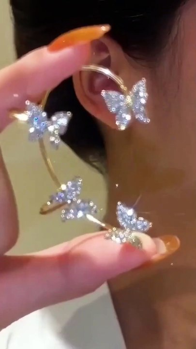 BUTTERFLY SWAN AND SNAKE EARRINGS #futuretech #gadget #coolgadget #gadgets2024
