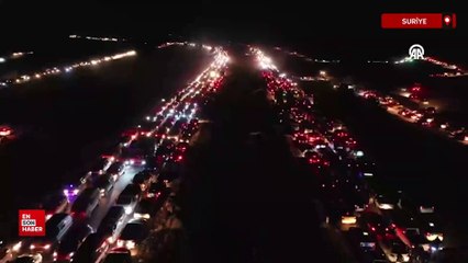 Şam'a dönüş trafiği