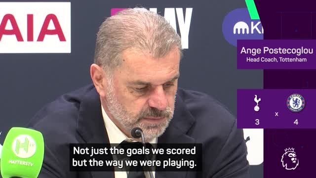 Postecoglou laments Spurs' 'self-inflicted' woes