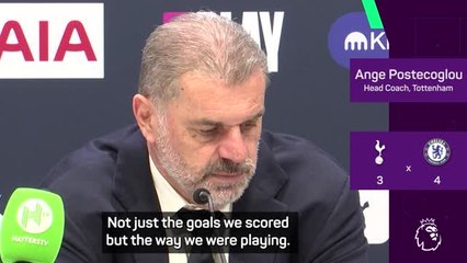 Postecoglou laments Spurs' 'self-inflicted' woes