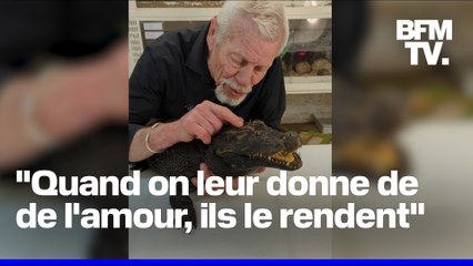 Mygales, caïmans, scorpions… Phillipe recueille et protège près de 400 reptiles dans son refuge