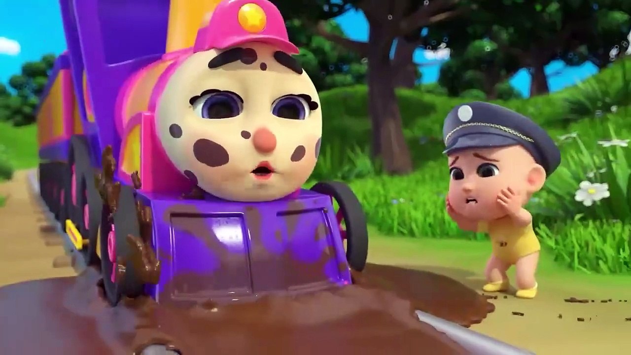 Choo Choo Train with Friendly Animals _ Lalafun Nursery Rhymes _ Original Kids Songs(720P_HD)