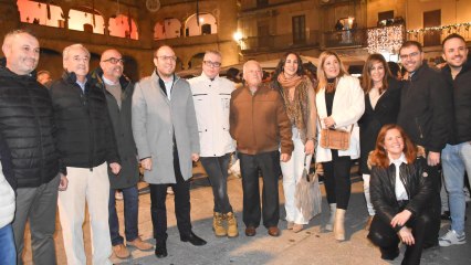 Inaguruación de la iluminación de Navidad en Ciudad Rodrigo 2024