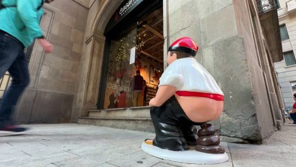 Trump Christmas 'pooper' figurine in 'massive' demand in Spain