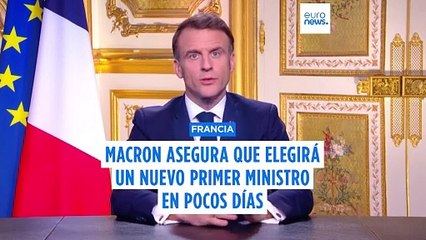 Macron se queda: "Nunca asumiré la irresponsabilidad de otros"