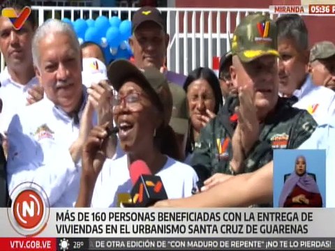 Miranda | 40 familias son beneficiadas con la entrega de viviendas en Guarenas