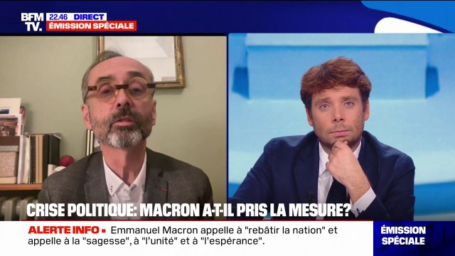 Crise politique: Robert Ménard (DVD) encourage Emmanuel Macron à aller chercher ailleurs que dans cette classe politique