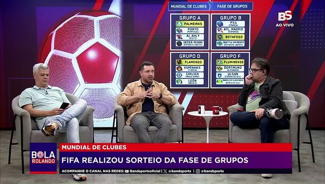 MUNDIAL DE CLUBES DE 2025 DEFINIDO: COMENTARISTAS AVALIAM | BOLA ROLANDO