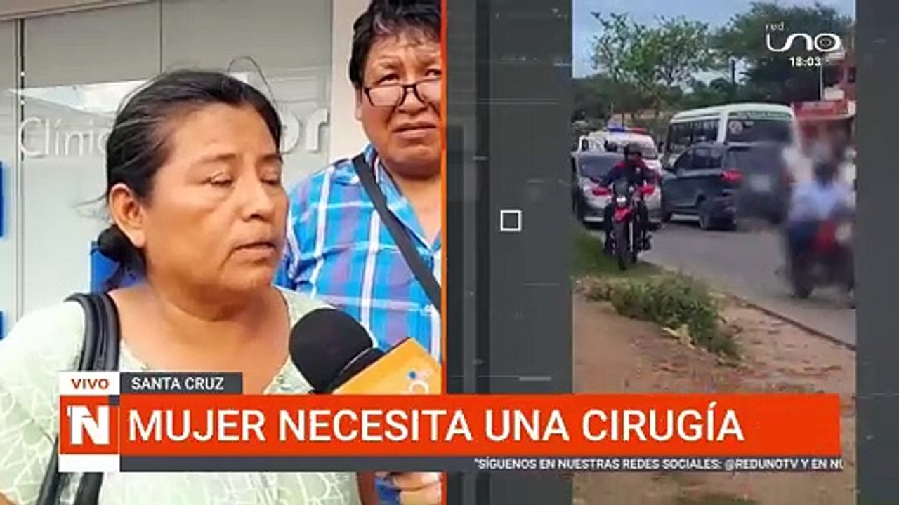 Mujer cayó del micro