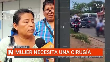 Mujer cayó del micro