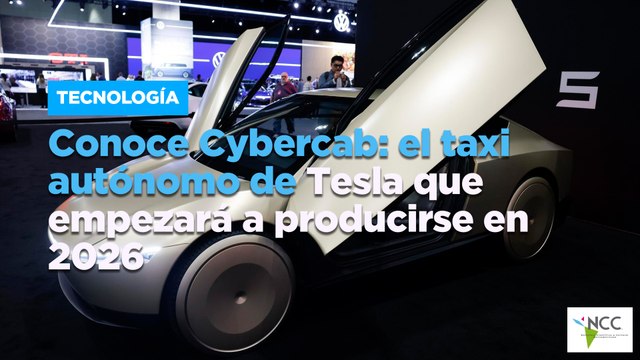 Conoce Cybercab: el taxi autónomo de Tesla que empezará a producirse en 2026