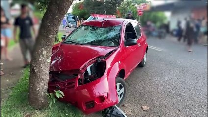 Motociclista fica ferido em acidente no Morumbi