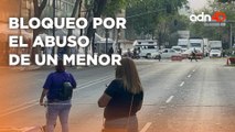 Bloqueo en Avenida Dr. Río de la Loza; exigen justicia por el abuso a un menor