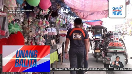 Mga tauhan ng BFP, nag-inspeksyon sa ilang lugar para mabisto ang mga patagong nagbebenta ng paputok | Unang Balita